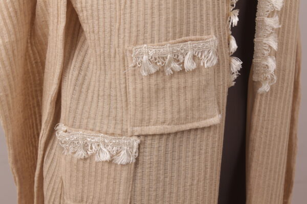 Veste longue bohème chic – Édition artisanale – Image 3
